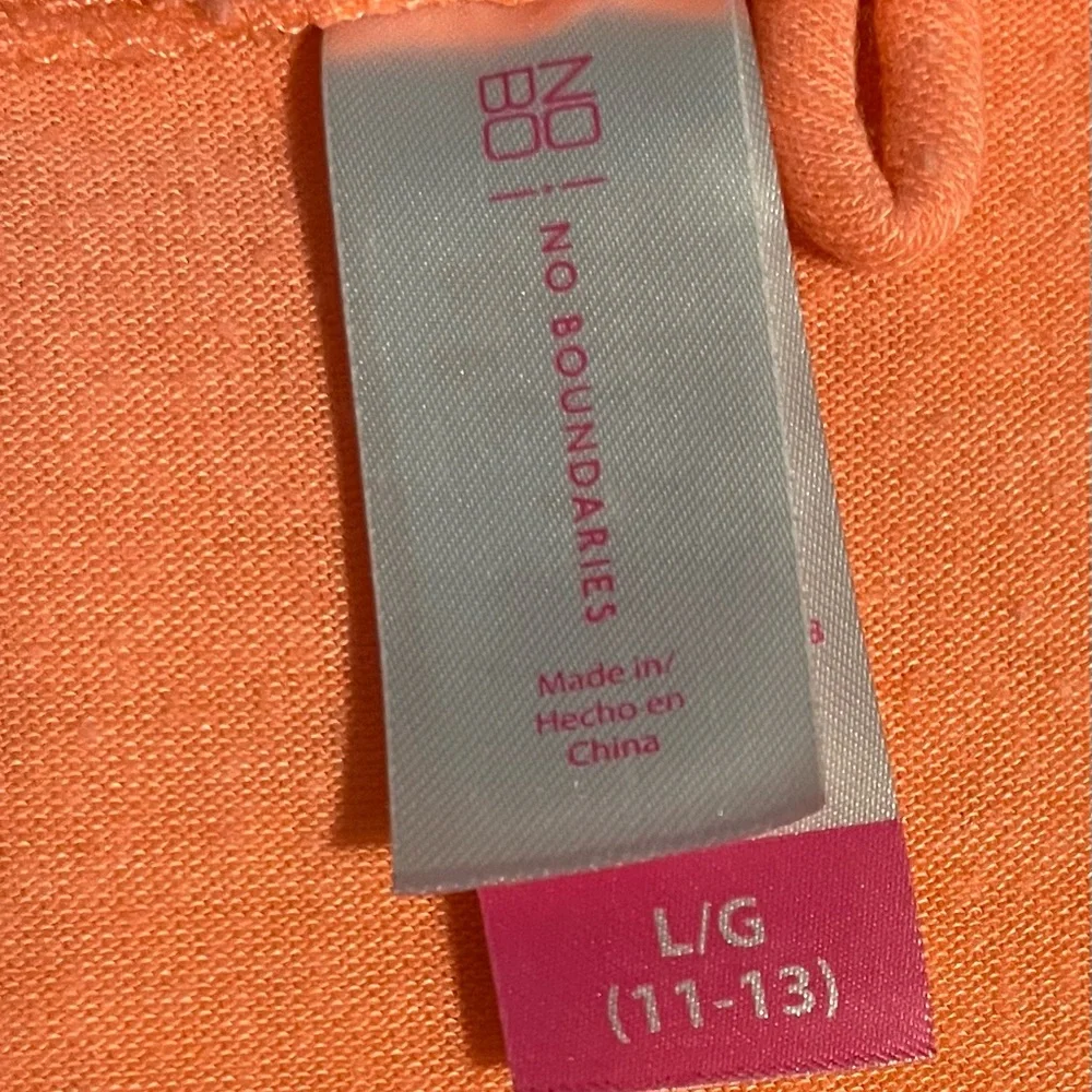 No Boundaries, T-shirt, peach color, Jr L (11/13) - Picture 3 of 3